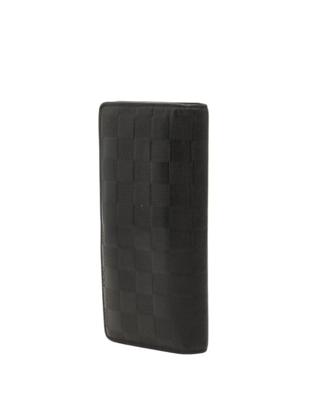 Louis Vuitton Damier Infini Portefeuille Brazza Wallet Onyx Black Leather
